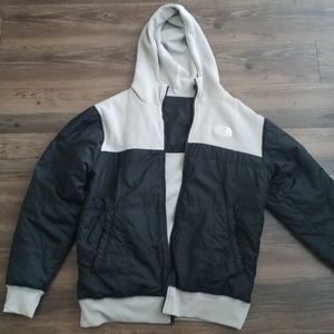 Reversible NorthFace jacket hoodie
